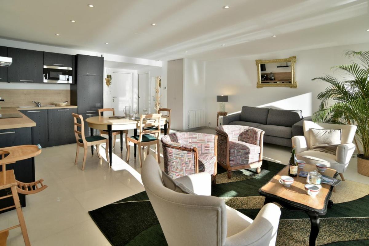 L Ostra 1, Appartement Haut Standing Front De Mer A Cancale Sur Le Port De La Houle Eksteriør bilde